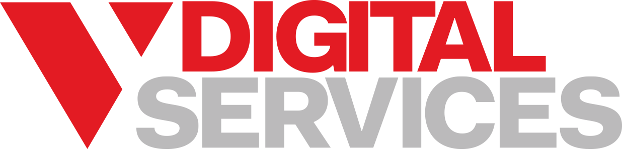 v digital services logo