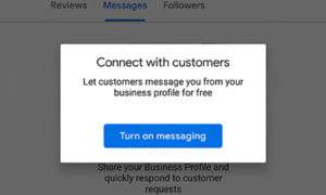 Google Business Profile Messaging via the GBP App