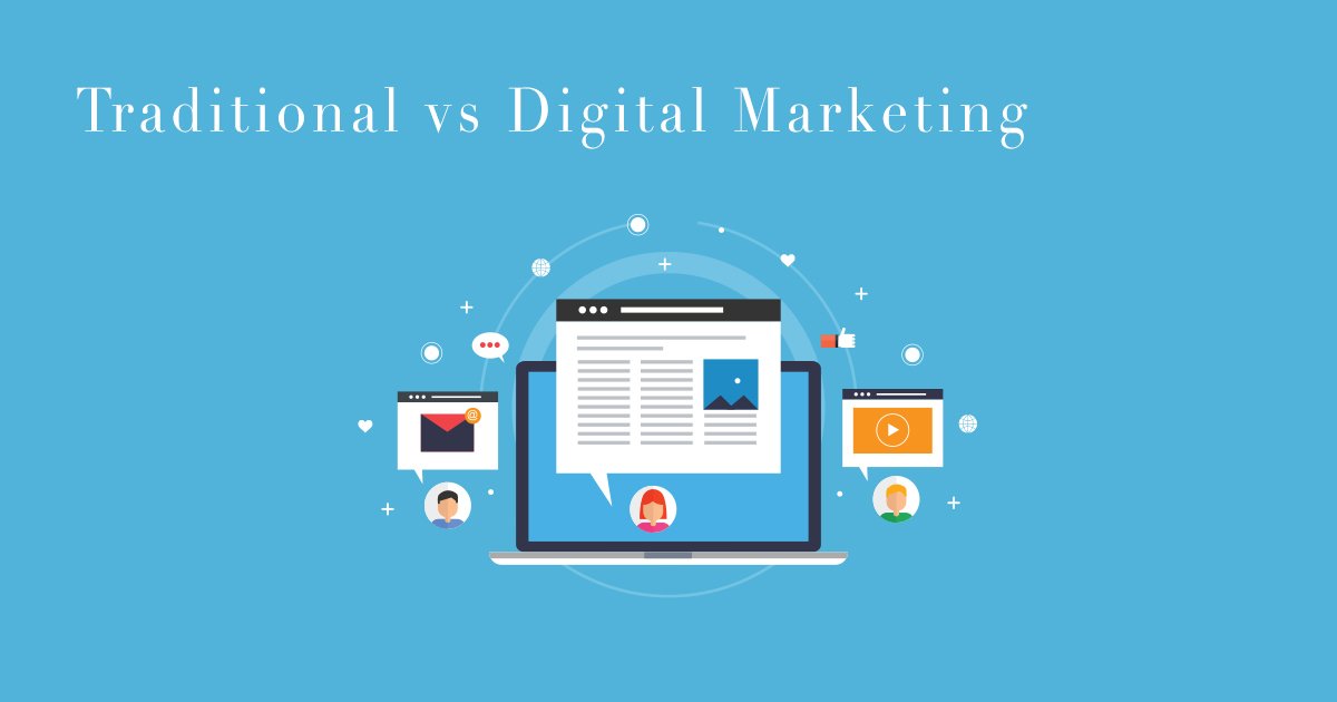 Traditional vs Digital Marketing