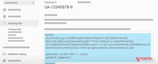VDS-Tracking-ID-Information-Google-Analytics