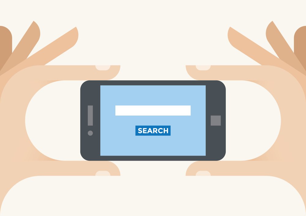 mobile search v digital services