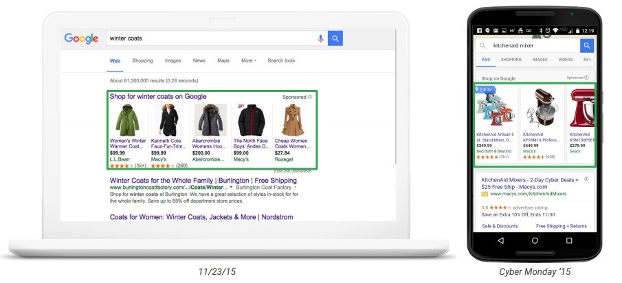 V Digital Services - Google AdWords Shopping Ads (PLAs)