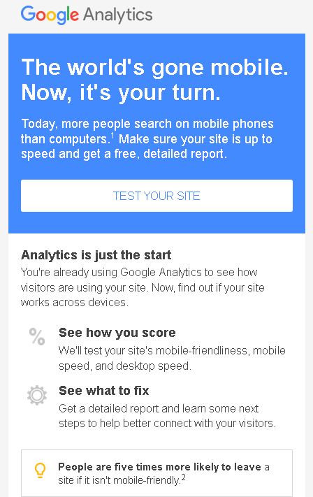 ThinkwithGoogle - Mobile Page Speed Test