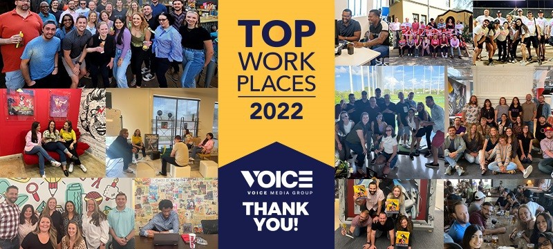 Featured image for post: V DIGITAL SERVICES’ PARENT COMPANY NAMED A TOP EMPLOYER FOR 2022