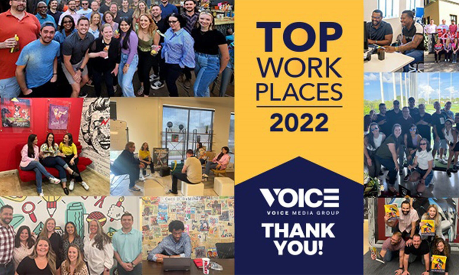 Featured image for post: V DIGITAL SERVICES’ PARENT COMPANY NAMED A TOP EMPLOYER FOR 2022