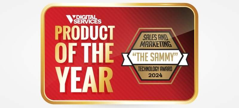 Featured image for post: V Digital Services Earns Prestigious Product of the Year Sammy Award in 2024